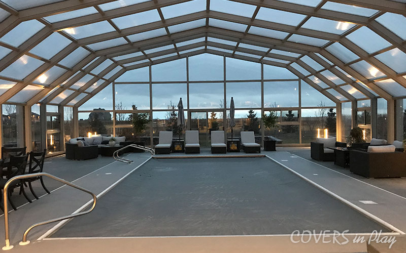 Retractable Pool Enclosure Moose Jaw Alberta