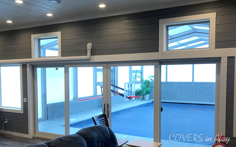 Verona Wisconsin Indoor Outdoor Pool Enclosure